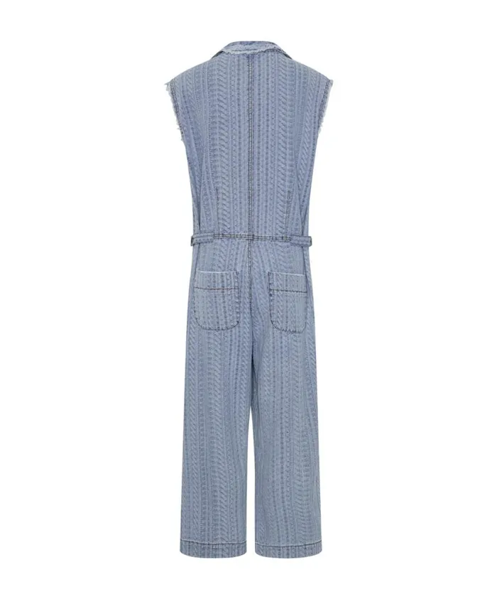 One Teaspoon Denim Jumpsuits Women On Repeat Safari Camp Overalls