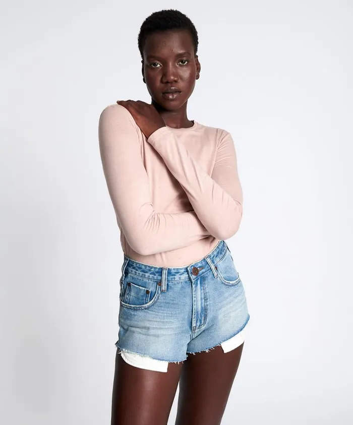 One Teaspoon Denim Shorts Women Hendrixe The One High Waist Short