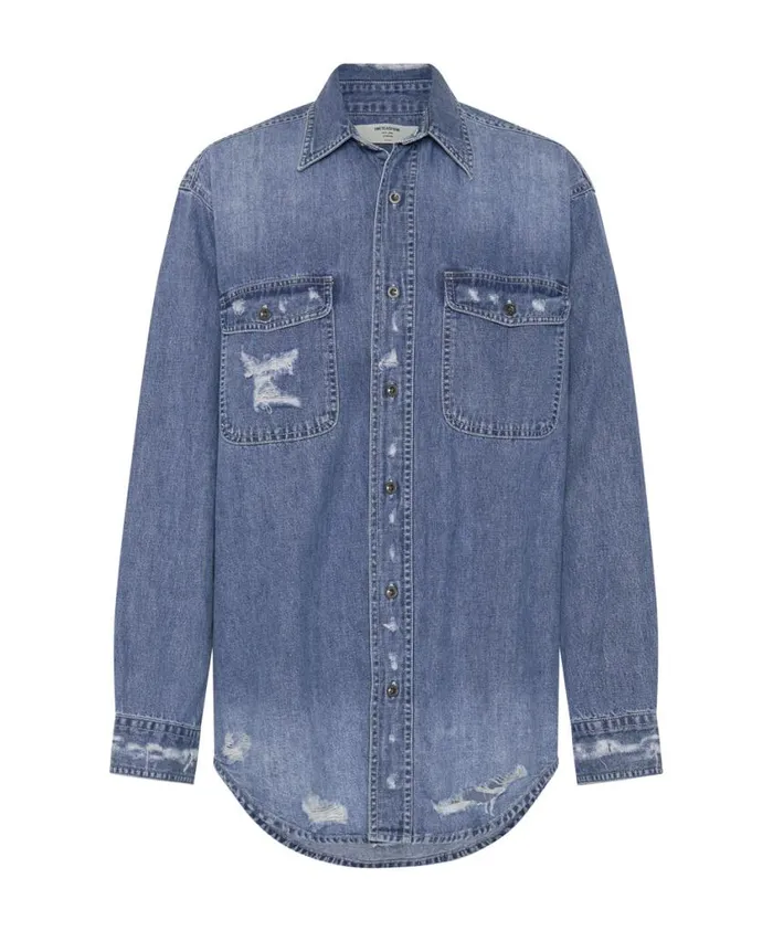 One Teaspoon Denim Tops Women Pacifica Everyday Denim Shirt