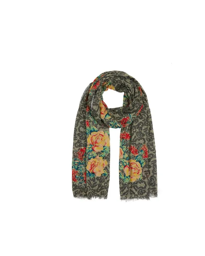 One Teaspoon Headwear Women Transmission Floral Scarf
