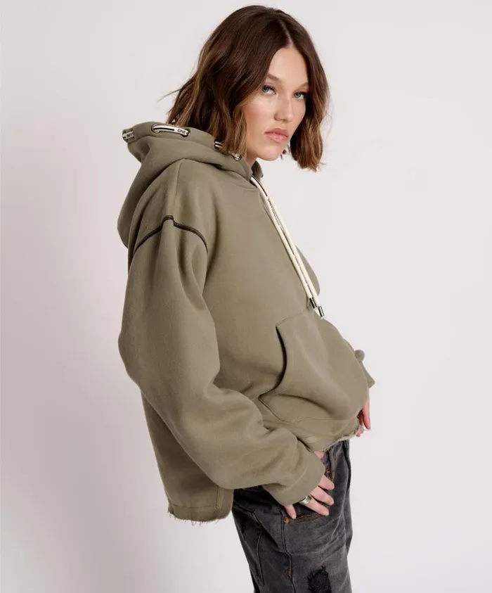 One Teaspoon Hoodies And Sweats Women Ots Threaded Logo Hoody