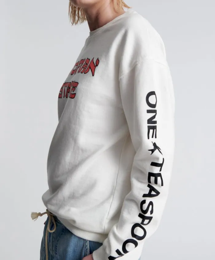 One Teaspoon Hoodies And Sweats Women Utopian State Logo Sweater