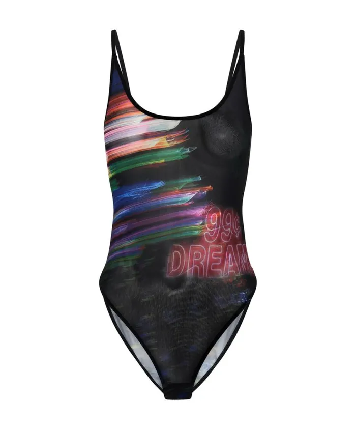 One Teaspoon Intimates Women 99 Cent Dreams Mesh Bodysuit
