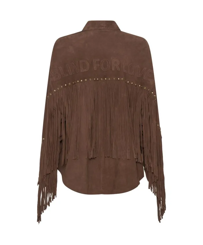 One Teaspoon Jackets Women Blind For Love Fringed Daria Jacket