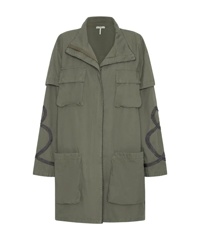 One Teaspoon Jackets Women Cargo Throwover Jacket