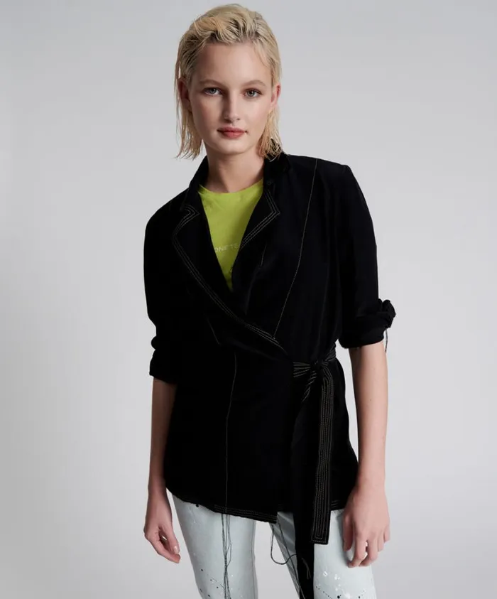 One Teaspoon Jackets Women Cupro Expedition Blazer