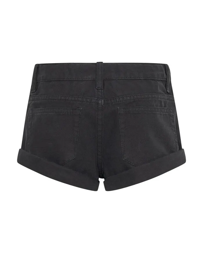 One Teaspoon Kids Clothing Women BLACK KIDS BANDIT SHORTS