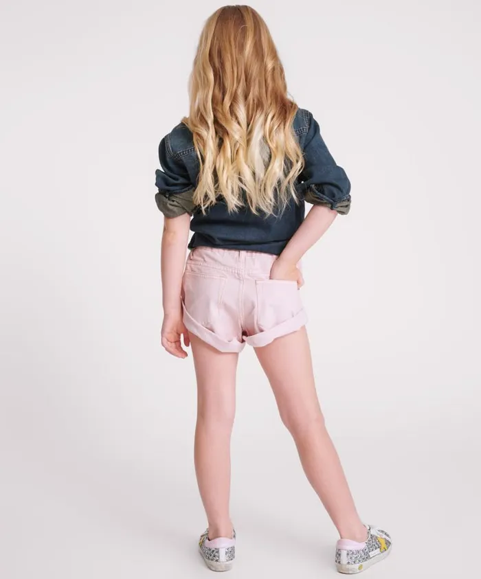 One Teaspoon Kids Clothing Women BLUSH KIDS BANDIT SHORTS