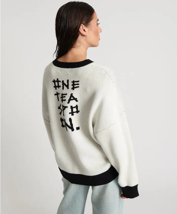 One Teaspoon Knitwear Women Nuit Noire Batwing Sweater