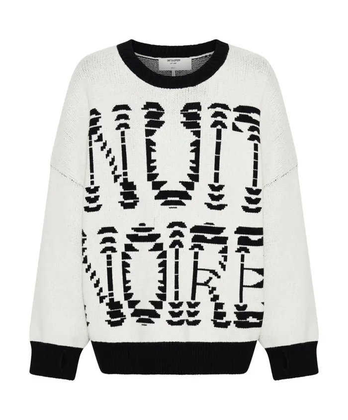 One Teaspoon Knitwear Women Nuit Noire Batwing Sweater