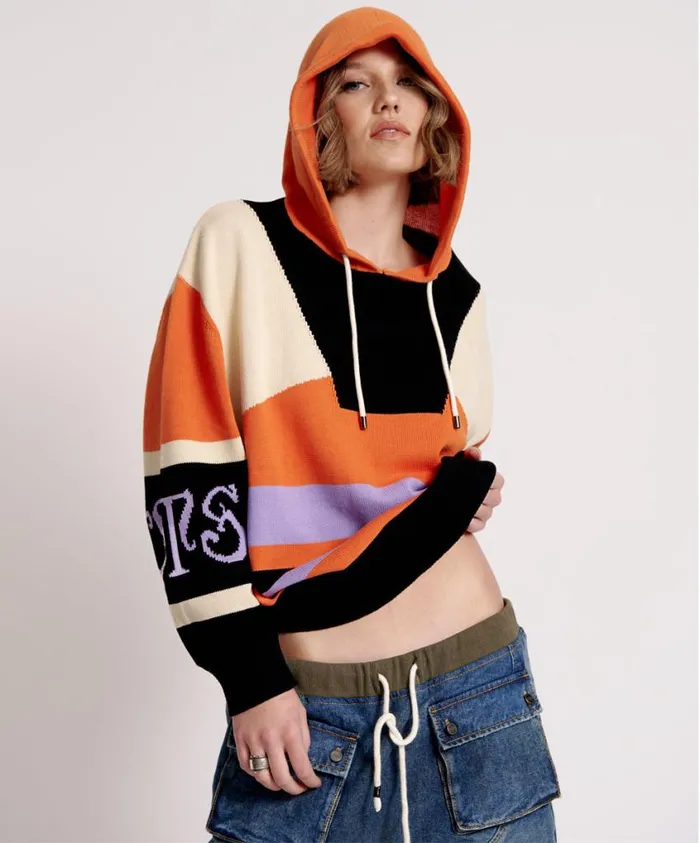 One Teaspoon Knitwear Women Ots Reactive Knit Hoody