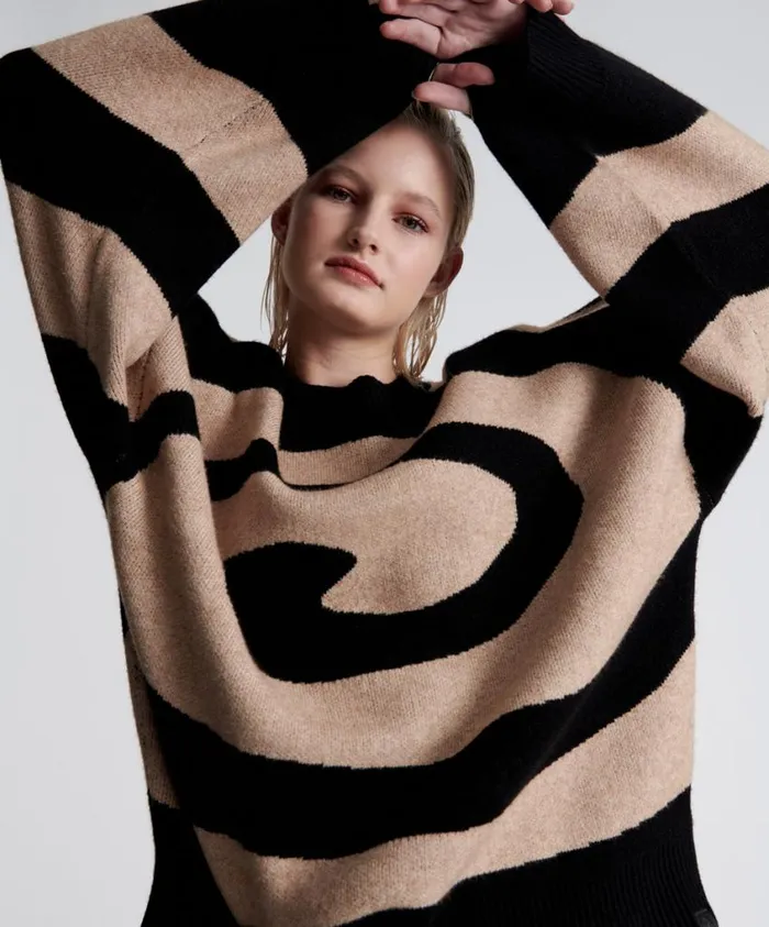 One Teaspoon Knitwear Women Vortex Jumper Blue