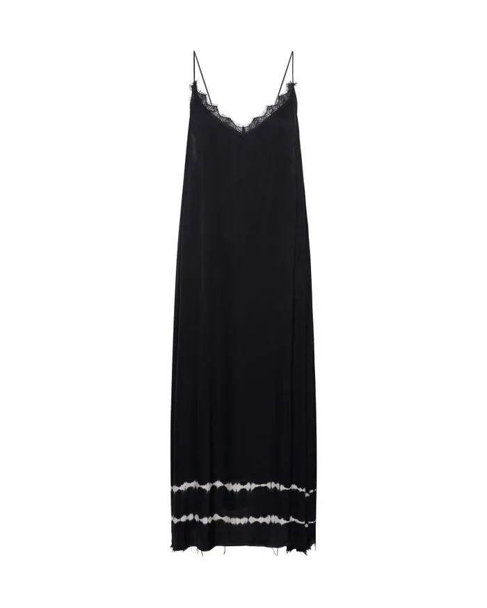 One Teaspoon Midi and Maxi Dresses Women Eclipse Hand Dyed Delirious Maxi Slip Dress