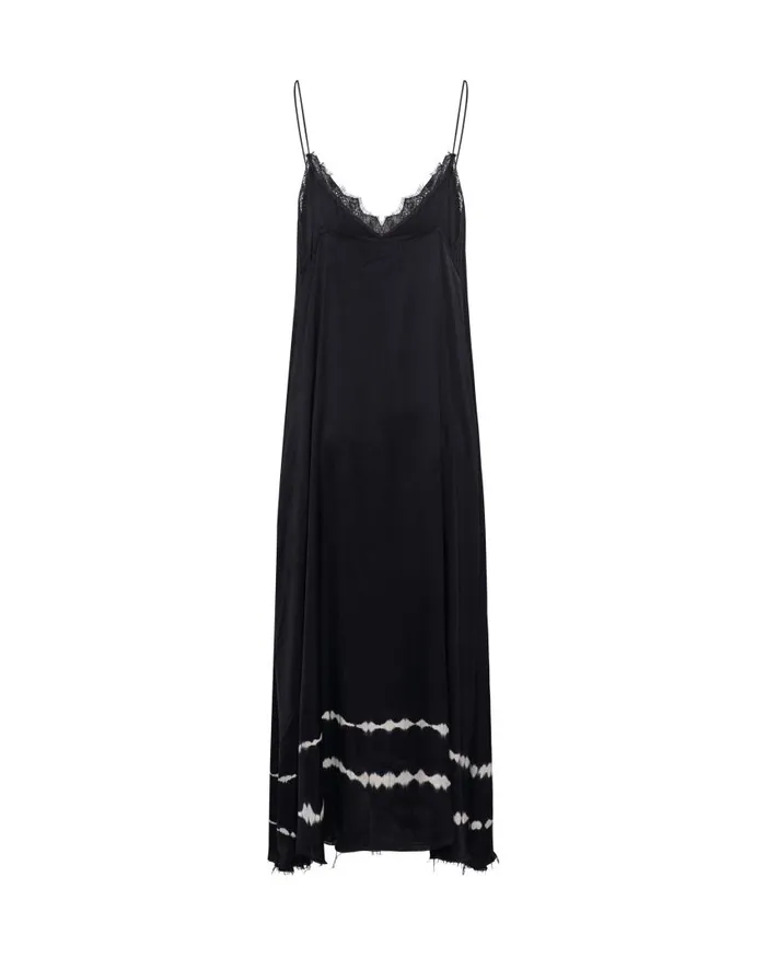 One Teaspoon Midi and Maxi Dresses Women Eclipse Hand Dyed Delirious Maxi Slip Dress