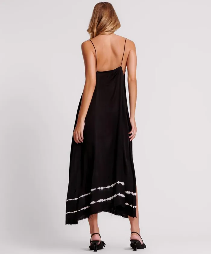 One Teaspoon Midi and Maxi Dresses Women Eclipse Hand Dyed Delirious Maxi Slip Dress