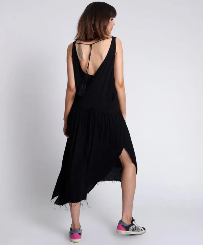 One Teaspoon Midi and Maxi Dresses Women Rebelle Noir Dress