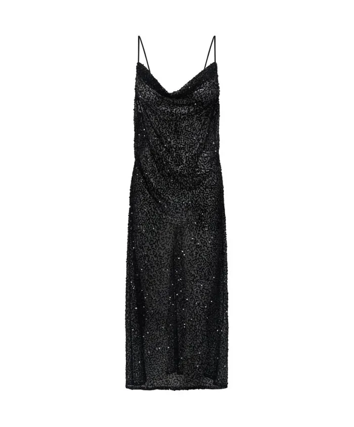 One Teaspoon Midi and Maxi Dresses Women Stellar Hand Beaded Slip Dress