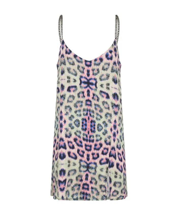 One Teaspoon Mini Dresses Women Collision Mini Slip Dress
