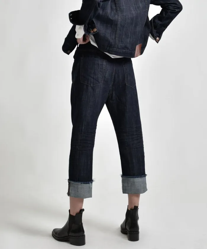 One Teaspoon Organic Tees Women Raw Indigo Bandit Jean Blue