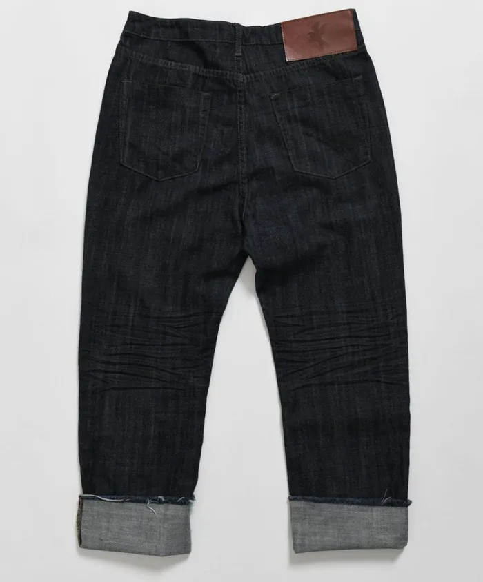 One Teaspoon Organic Tees Women Raw Indigo Bandit Jean Blue