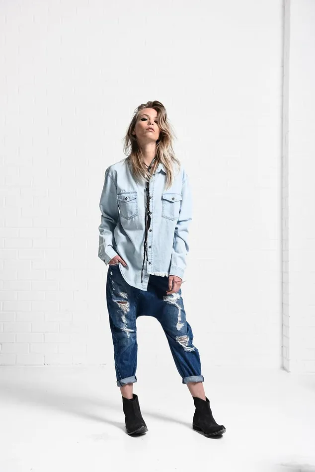 One Teaspoon Shirts Women ATLANTIC LIBERTY SHIRT