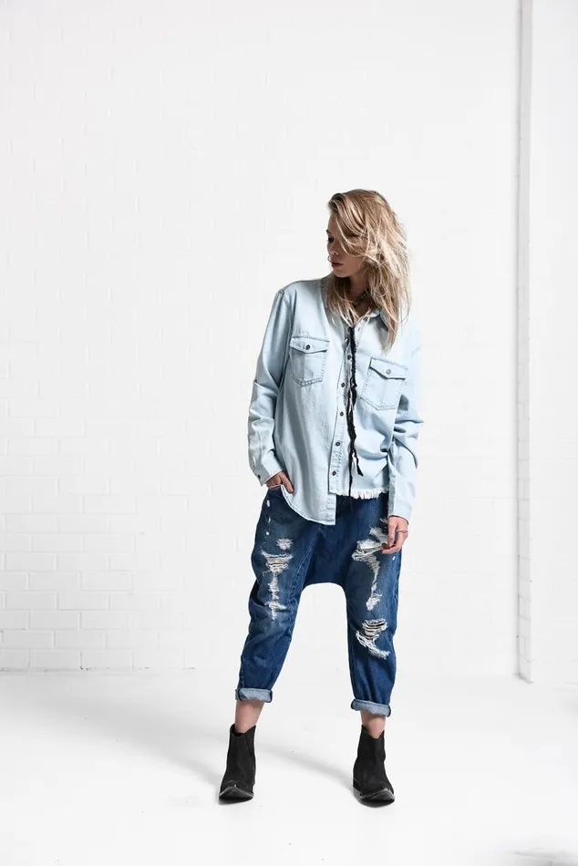 One Teaspoon Shirts Women ATLANTIC LIBERTY SHIRT