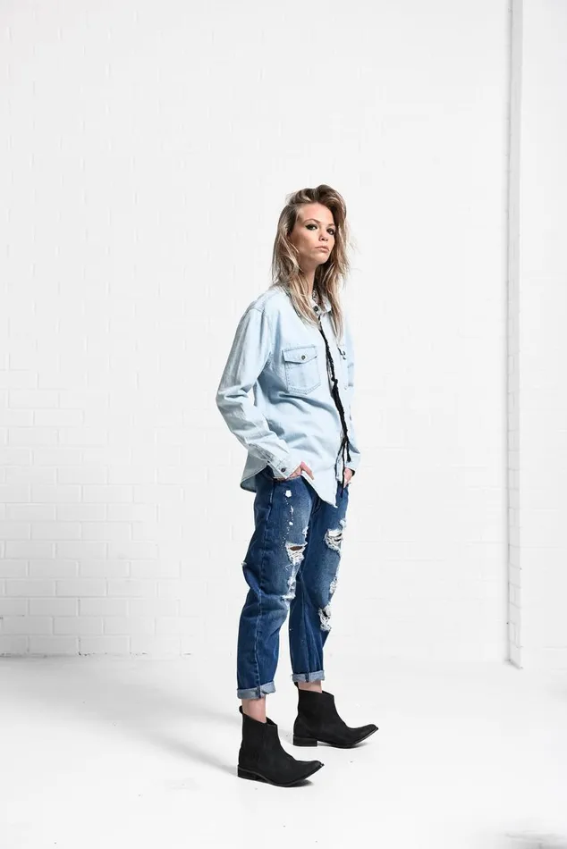 One Teaspoon Shirts Women ATLANTIC LIBERTY SHIRT