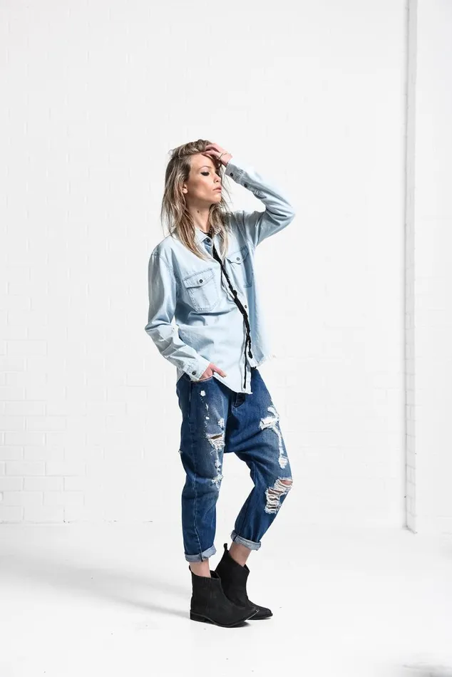 One Teaspoon Shirts Women ATLANTIC LIBERTY SHIRT