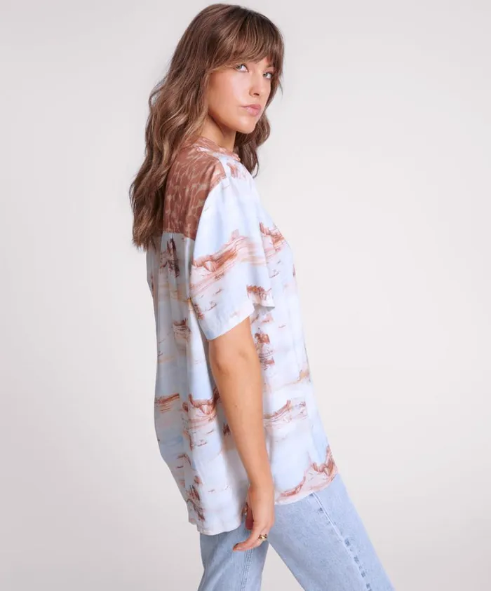 One Teaspoon Shirts Women Cowboy Desert Ranch Shirt