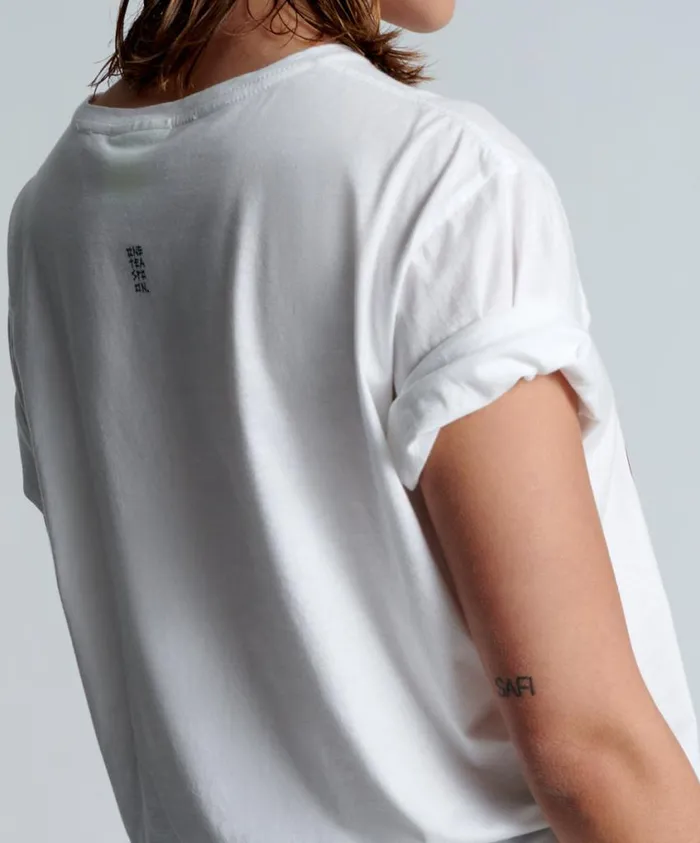 One Teaspoon Tees and Tanks Women Bower Bike Club Organic Unisex Tee
