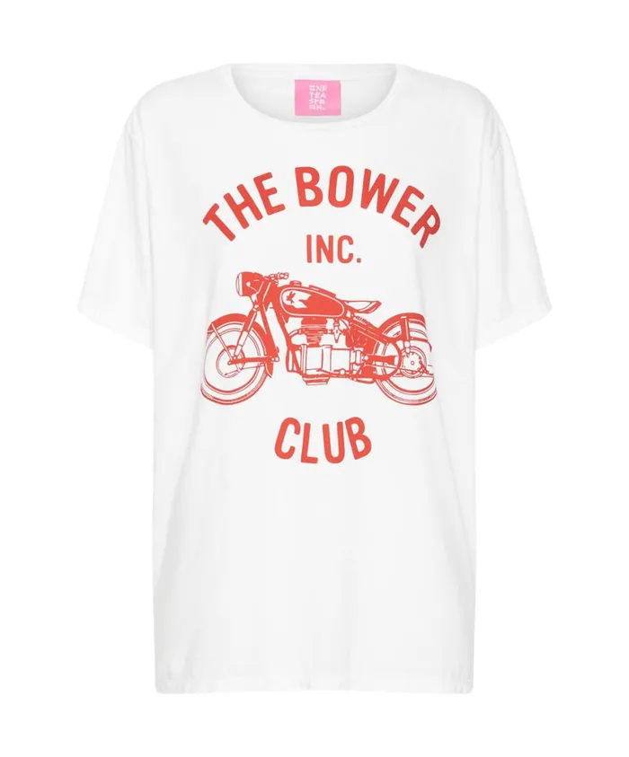 One Teaspoon Tees and Tanks Women Bower Bike Club Organic Unisex Tee