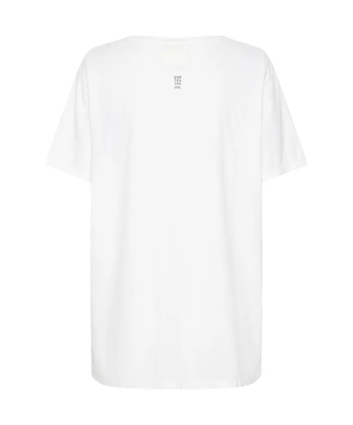 One Teaspoon Tees and Tanks Women Bower Bike Club Organic Unisex Tee