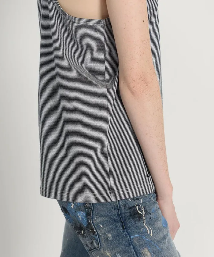 One Teaspoon Tees and Tanks Women French Stripe Tank
