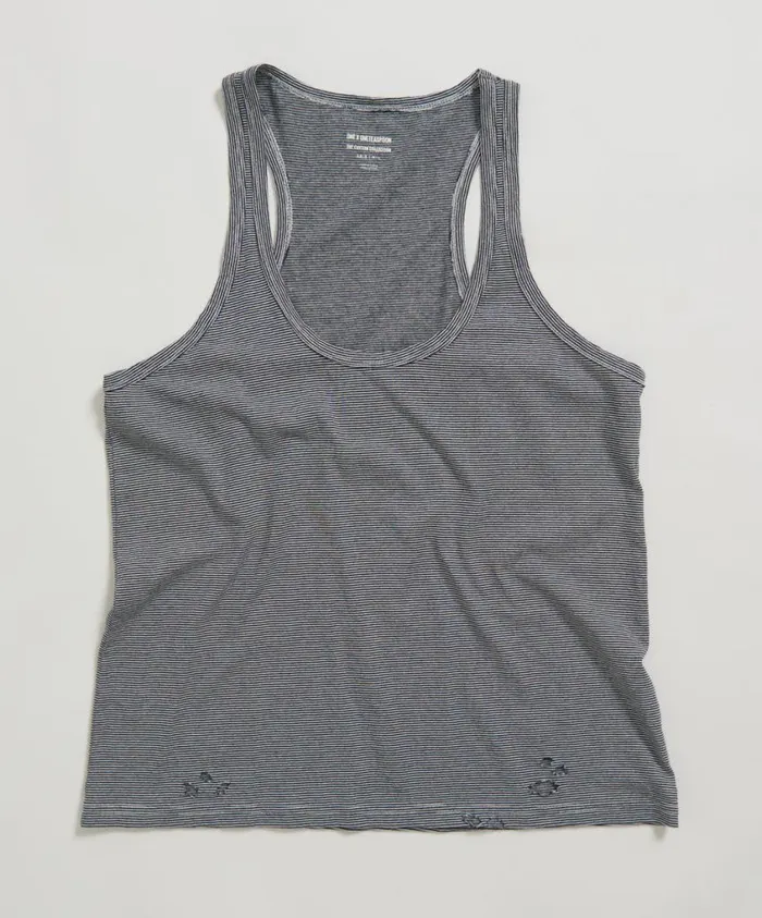One Teaspoon Tees and Tanks Women French Stripe Tank