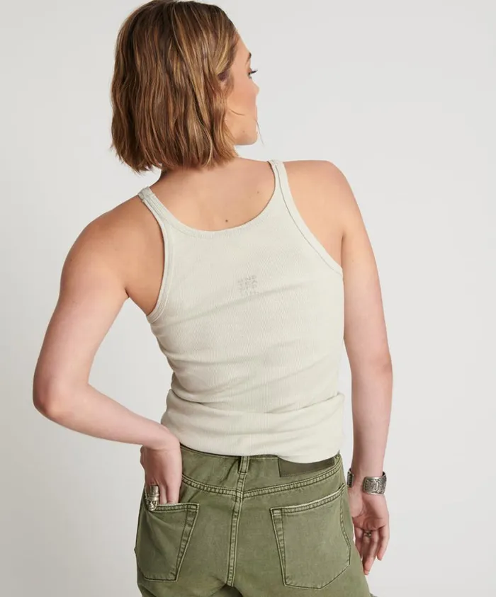 One Teaspoon Tees and Tanks Women Oneteaspoon Rib Singlet
