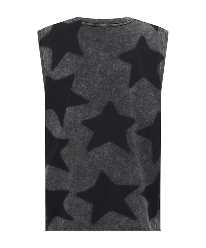 One Teaspoon Tees and Tanks Women Star Dust Oversized Tank