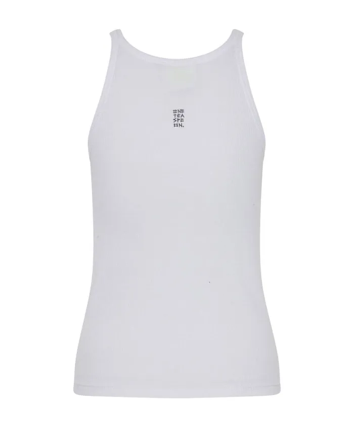 One Teaspoon Tees and Tanks Women White One Teaspoon Basic Singlet