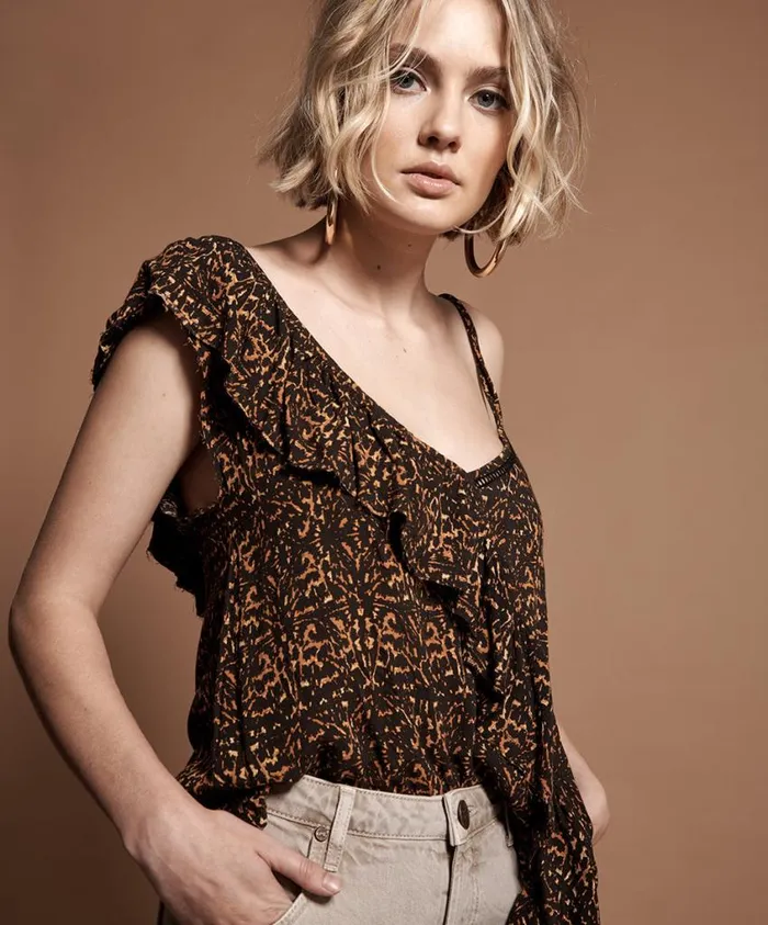 One Teaspoon Tops Women Africa Ashely Top