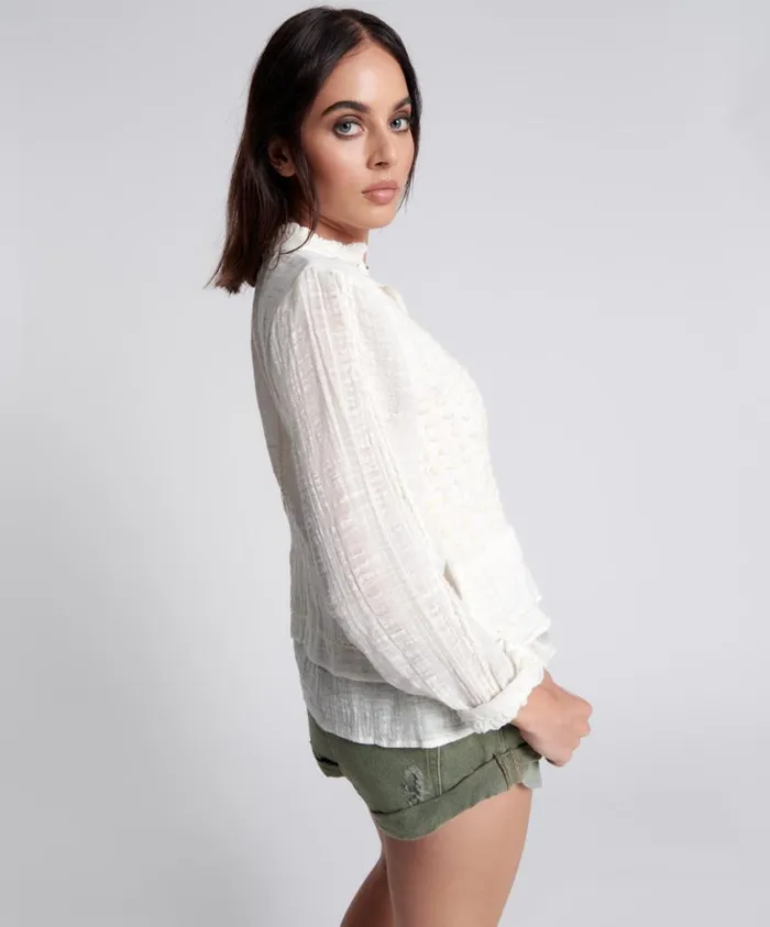 One Teaspoon Tops Women Artisan Handmade Phoenix Top