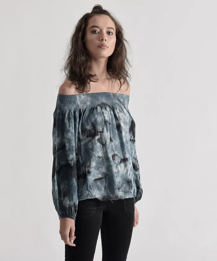 One Teaspoon Tops Women Moon Ridge Sugar Top 8211 Longsleeve Tops