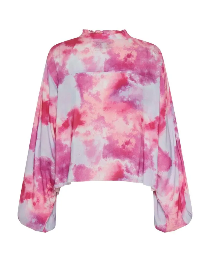 One Teaspoon Tops Women Pink Tornado Recycled Rhiannon Top