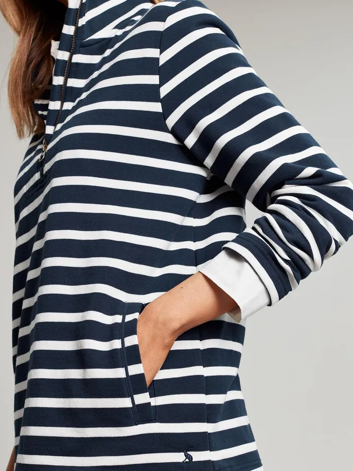Online Joules Blue Pip Stripe Sweatshirt Women Sweatshirts and Hoodies