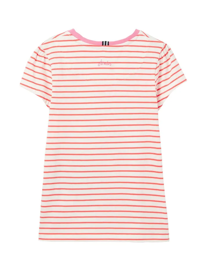 Online Joules White PixieShort Sleeve Screenprint TShirt 212 Years Girls Tops and Tshirts