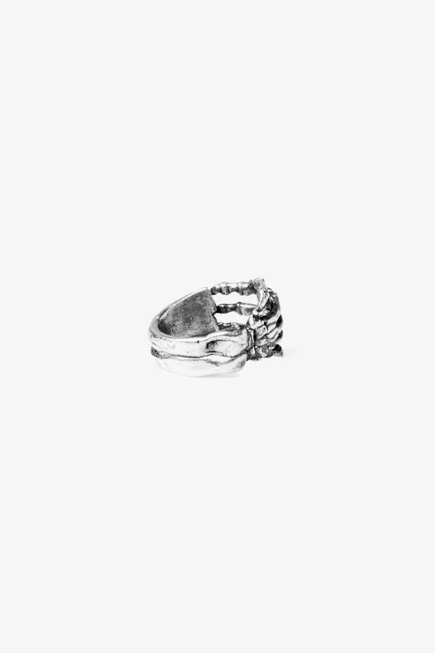 OTHER 0925 MENWOMEN 925 Skeleton Hand Ring