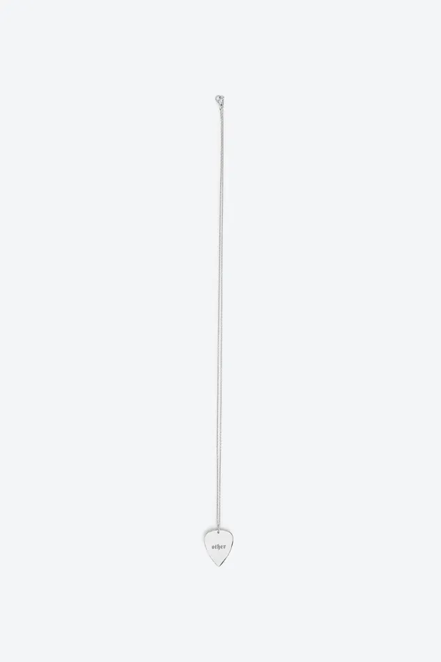 OTHER 0925 MENWOMEN OTHER Pick Necklace Silver