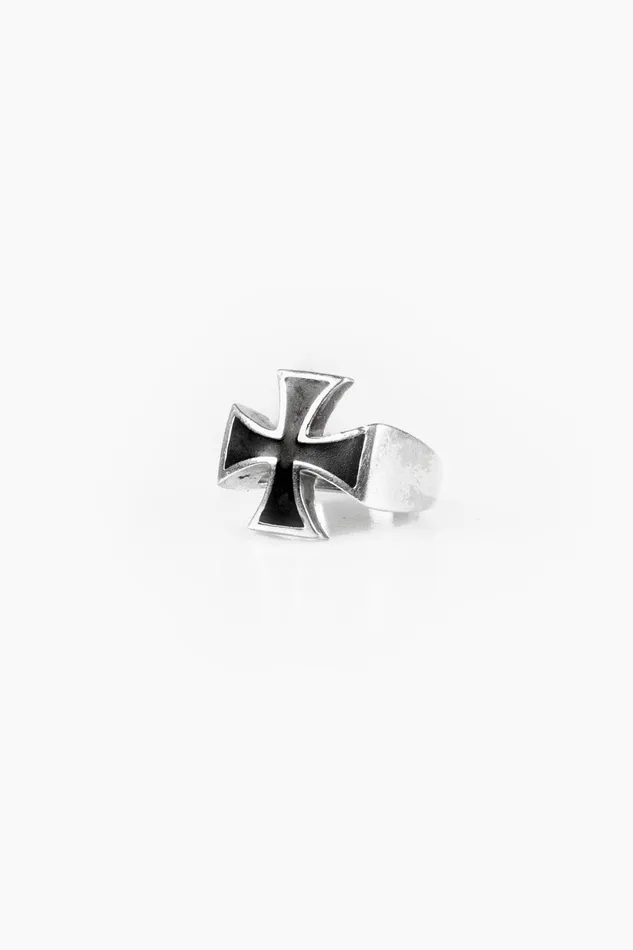 OTHER BRACELETS MENWOMEN 925 OTHER Cross Ring Silver