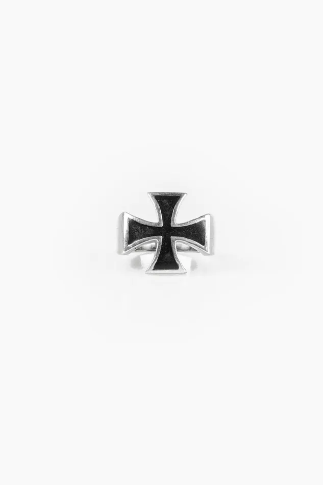 OTHER BRACELETS MENWOMEN 925 OTHER Cross Ring Silver