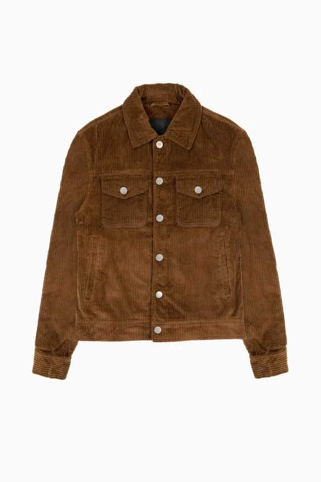 OTHER COATS and JACKETS MEN Vedder Cord Jacket Tan