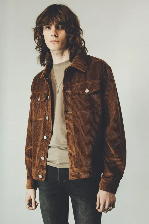 OTHER COATS and JACKETS MEN Vedder Cord Jacket Tan