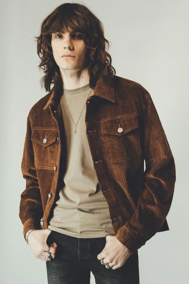 OTHER COATS and JACKETS MEN Vedder Cord Jacket Tan